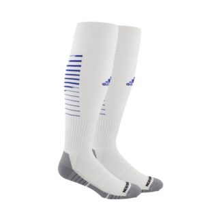 wholesale soccer jerseys aaa quality adidas Team Speed II Soccer OTC Socks - White/Royal football jerseys for sale cheap