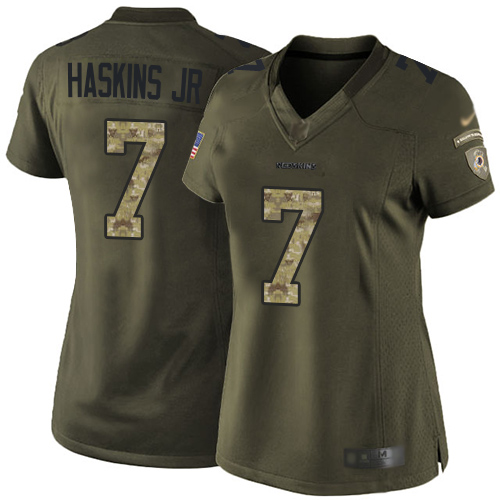 cheap nfl team apparel Women\’s Washington Redskins #7 Dwayne Haskins ...